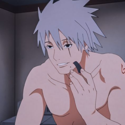 Kakashi Hatake Not Mask, Kakashi Face Reveal, Kakashi Without Mask, Kakashi Unmasked, Kakashi Hatake Face, Naruto Face, Kakashi Face, Boruto Kakashi, Crush Cake