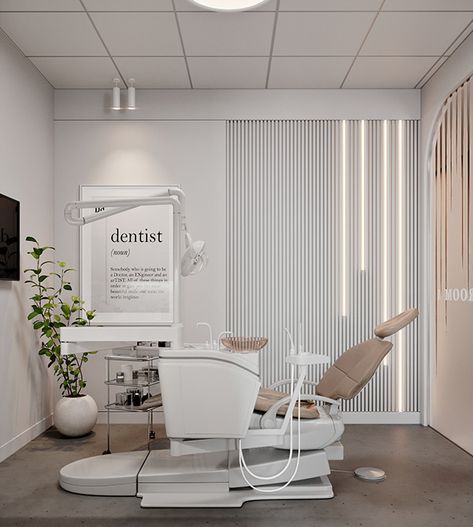 Dental Clinic on Behance Best Dental Clinic Design, Dentist Design Interior, Dental Room Decor, Interior Clinic Design, Stomatology Design Interior, Dental Clinic Decor, Dentist Clinic Design, Dental Clinic Ideas, Dental Clinic Interior Design Ideas