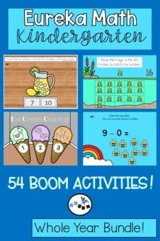 Math Kindergarten Activities, Eureka Math Kindergarten, Learning Kindergarten, Centers Kindergarten, Math Kindergarten, Number Bond, Eureka Math, Math Centers Kindergarten, Teen Numbers