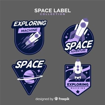 Space Label, 90 Best Free Graphics on Freepik Space Badge, Rumah Minecraft Sederhana, Badge Collection, Space Icons, Watercolour Texture Background, Spiral Galaxy, Watercolor Galaxy, About Space, Bullet Journal Stickers