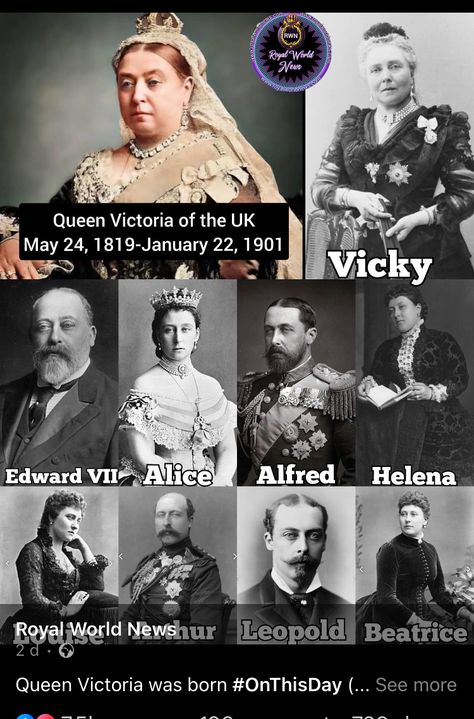 Princess Helena, Queen Victoria And Prince Albert, Royal Family History, Prince Arthur, Queen Victoria Prince Albert, Royal Families Of Europe, Princess Louise, Royal Family Pictures, Victoria Secret Show