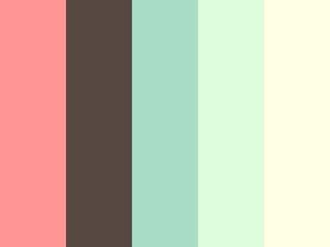 Kitchen Color Green, Brown Living Room Decor, Brown Color Schemes, Cool Color Palette, Teal Yellow, Color Palette Design, Activity Days, Teal And Pink, Paint Schemes