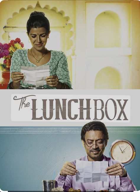 The Lunch Box Movie, Target Image, Good Animated Movies, Irrfan Khan, The Lunchbox, Indian Drama, Movie Poster Wall, Movie Poster Art, Cool Animations