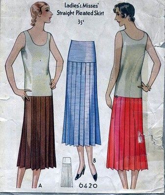 Pleated Long Skirts Pattern 1920s Skirt Pattern, 1920s Pleated Skirt, Long Pleated Skirt Pattern, 1920s Skirts And Blouses, 1920 Skirt, 1920s Skirts, 1920's Aesthetic, 1920s Skirt, 1920s Ladies