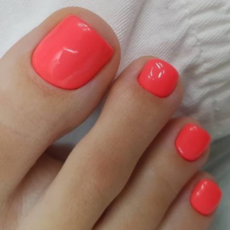 Toe Nail Colors, Pedicure Colors, Gel Toe Nails, Toe Nail Color, Pretty Toe Nails, Summer Toe Nails, Cute Toe Nails, Pedicure Designs, Red Nail