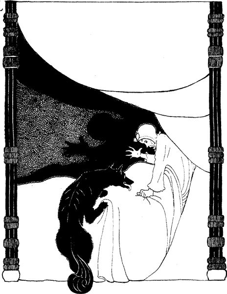 The Project Gutenberg eBook of My Book of Favorite Fairy Tales edited by Capt. Edric Vredenburg Haunted Lighthouse, Lines Art, Project Gutenberg, Fairy Pictures, Magazine Illustration, White Illustration, Book And Magazine, Black And White Illustration, Little Red Riding Hood