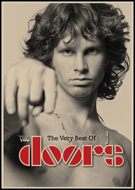 Jim Morrison Poster, Doors Jim Morrison, The Doors Band, Doors Music, Poster Rock, Morrison Hotel, Pink Floyd Art, The Doors Jim Morrison, Door Poster