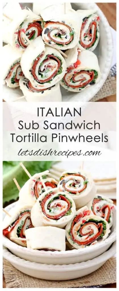 Appetizers Italian, Italian Pinwheels, Mother Thyme, Tortilla Pinwheels, Banana Peppers, Meat Lover, Pinwheel Recipes, Sub Sandwiches, Tailgate Food