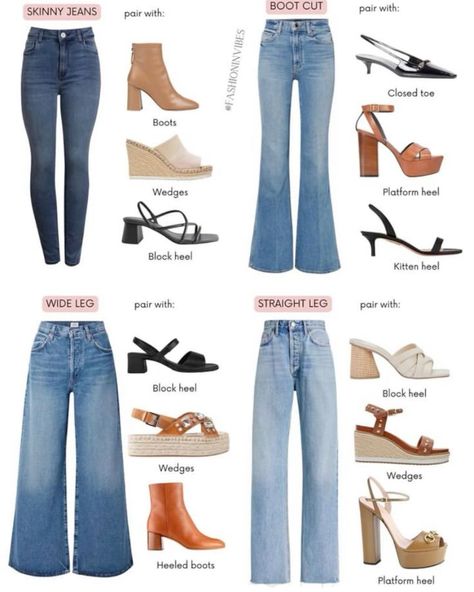 Outfit Hacks, Jeans Ideas, Looks Jeans, Aesthetic Memes, Fashion Vocabulary, Inverted Triangle, How To Mix, Everyday Fashion Outfits, Foto Poses