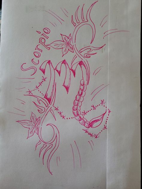 Zodiac sign and elements Scorpion Lower Back Tattoo Women, Scorpio Back Tattoo Women, Scorpio Fairy Tattoo, Scorpio Symbol Tattoo For Women, Scorpio Canvas Painting, Scorpio Sleeve Tattoo Women, Big Scorpion Tattoo, Two Scorpions Tattoo, Horoscope Tattoos Scorpio