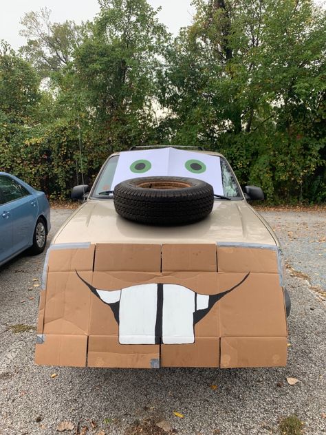 Trunk or treat Tow Mater Trunk Or Treat, Mater Trunk Or Treat, Paw Patrol Trunk Or Treat, Trunker Treat Ideas, Tow Mater, Trunk Or Treat Ideas, Treat Ideas, Truck Design, Trunk Or Treat