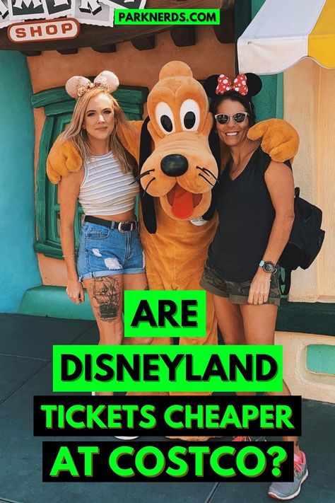 Are Disneyland Tickets Cheaper at Costco? Disneyland Savings, How To Save For Disneyland, Disneyland Budget, Secrets Of Disneyland, Trader Sams Disneyland, Disney Package, Disneyland Packages, Disney Cheap, Discount Disney World Tickets