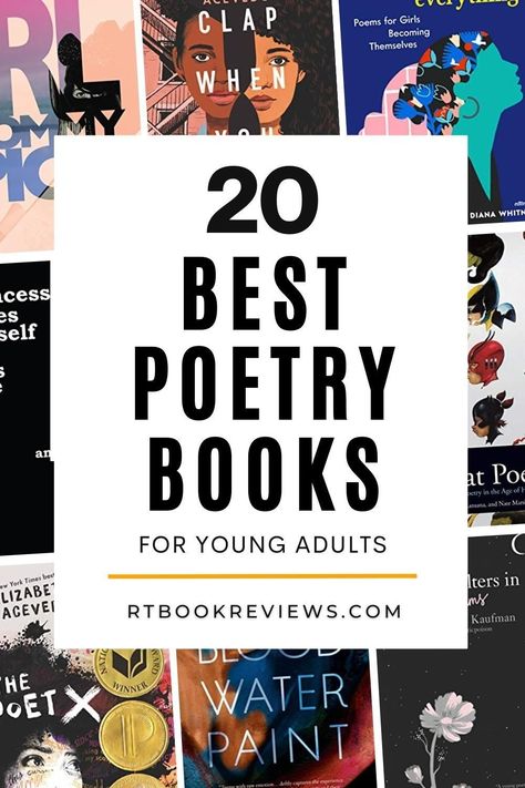 Books Of Poems, Best Poetry Books For Women, Books Of Poetry, Poetic Books To Read, Poetry Books For Teens, Poem Books To Read, Poetry Books To Read, Poems About Girls, Books For Young Adults