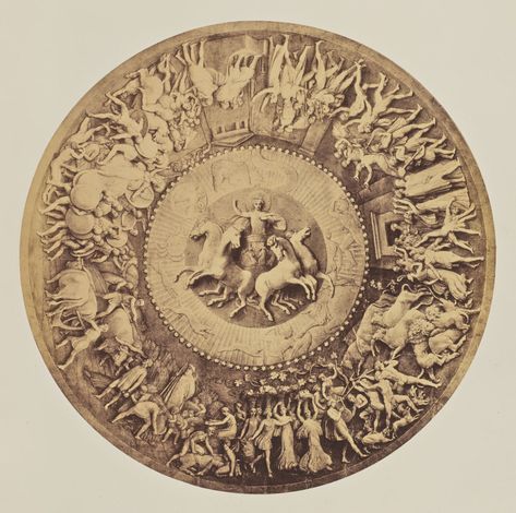 Silver. By Rundle and Bridge, after a design by Stothard for George the IV (1820—1830). . Shield Of Achilles Tattoo, Achilles Shield Tattoo, The Iliad Aesthetic, Achille Tattoo, The Song Of Achilles Aesthetic, Achilles Shield, Shield Of Achilles, Shield Aesthetic, Achilles Aesthetic