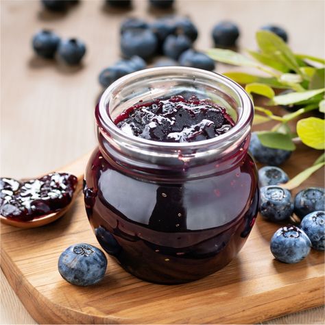 CERTO® Blueberry Jam - Recipes - Kraft Heinz Sure Jell Recipe, Spinach Tart, Blueberry Jelly, Blueberry Jam Recipe, Jam Recipes Homemade, Berry Jam, Best Appetizer Recipes, Blueberry Jam, Jam Recipe