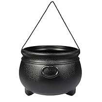 Large Cauldron, Bucket Decor, Halloween Cauldron, Party Bucket, Candy Treats, Golden Coin, The Black Cauldron, Candy Basket, Candy Holder