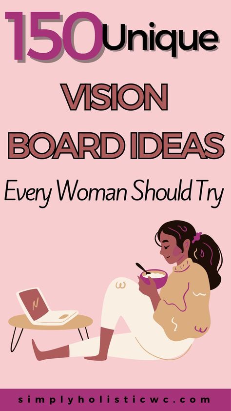 150 Vision Board Ideas to Bring Your Dreams to Life Career Vision Board Examples, Vision Board Examples Inspiration, Creative Vision Board Ideas, Successful Vision Board, Dream Board Examples, Unique Vision Boards, Spiritual Vision Board, Vision Board Project, Vision Board Success