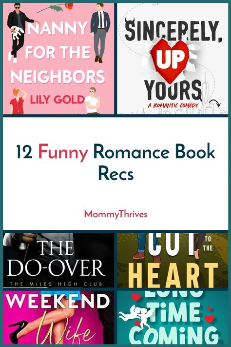 Funny Romance Book Recommendations - Contremorary Romance Book Recs - Rom Com Book Recommendations Romance Books No Spice, Spicy Rom Com Books, Rom Com Books Recommendations, Fantasy Romance Books With Spice, Spicy Romantasy Book Recommendations, Funny Romance, Mile High Club, Cute Romance, Book Suggestions