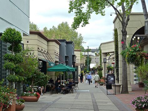 Broadway Plaza Mall - Walnut Creek, California | Flickr - Photo Sharing! Walnut Creek California, Mall Facade, Distant Memory, Contra Costa County, Commercial Street, Mix Use Building, Facebook Link, Shop Front Signage, Outdoor Eating