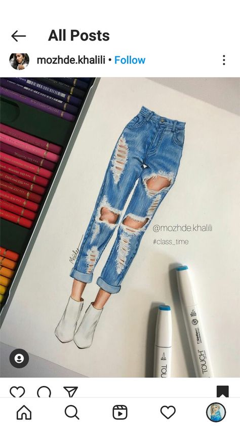 Jeans Fashion Illustration, Denim Illustration, Denim Fashion Illustration, Fashion Illustration Poses, Fashion Model Sketch, Fashion Illustration Tutorial, Fashion Illustration Collage, Fashion Design Books, Fashion Figure Drawing