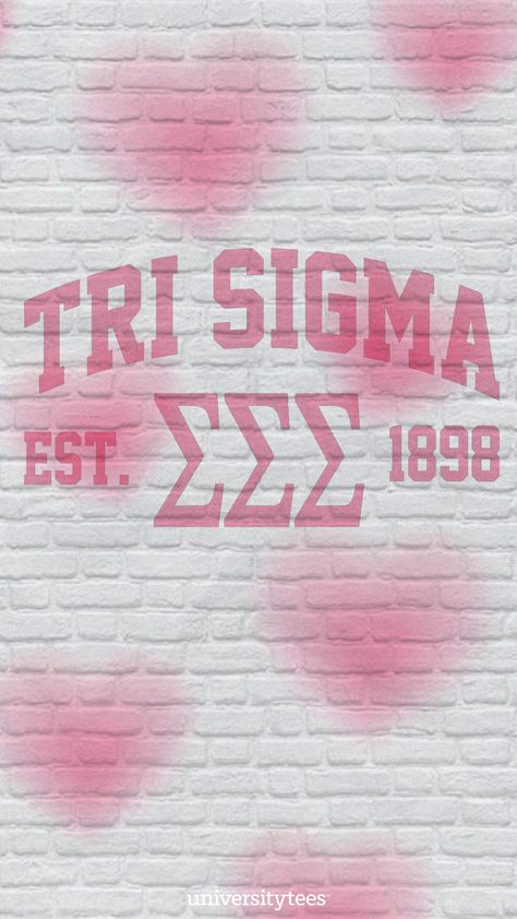 Tri Sigma Wallpaper, Tri Sigma Graphic, Tri Sigma, Sorority Life, Bid Day, Sorority, Mood Board, Quick Saves, Instagram