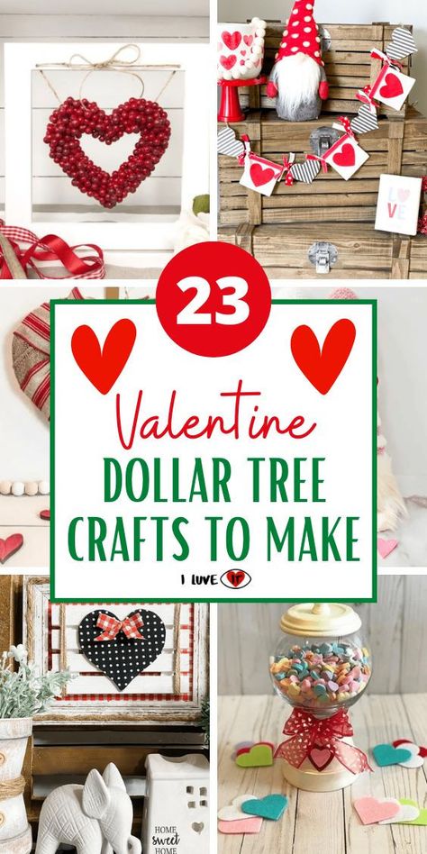 valentine crafts Diy Valentine Decorations For Kids, Valentine Tree Decorations Diy Projects, Mod Podge Valentine Crafts, Valentine Day Dollar Tree Crafts, Diy Valentine Tree Ornaments, Valentine Yard Decorations Diy, Dt Valentines Crafts, Dollar Tree Garden Crafts, Valentine’s Day Crafts From Dollar Tree