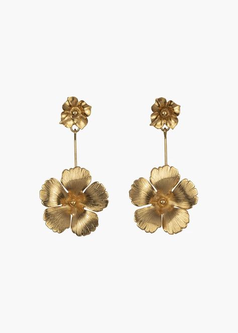 Earrings – Jennifer Behr LLC Art Coquillage, Luxury Hair Accessories, Jennifer Behr, Luxury Hair, Hand Painted Flowers, The Gold, Luxury Accessories, Bergdorf Goodman, Designer Earrings