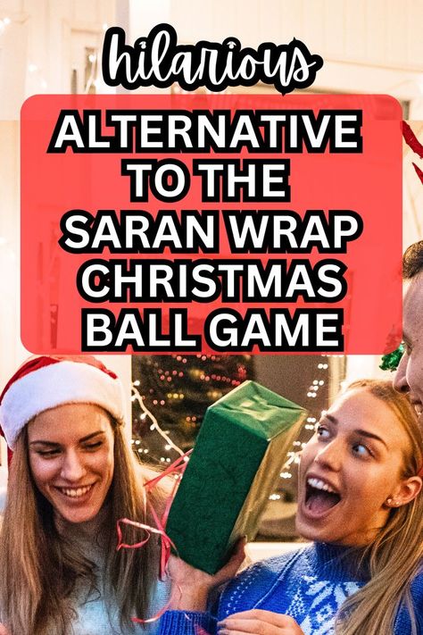 Mystery Box Game, Saran Wrap Ball, Christmas Group Games, Christmas Party Games For Groups, Xmas Party Games, Funny Christmas Party Games, Christmas Eve Games, Christmas Party Games For Adults, Fun Family Christmas Games