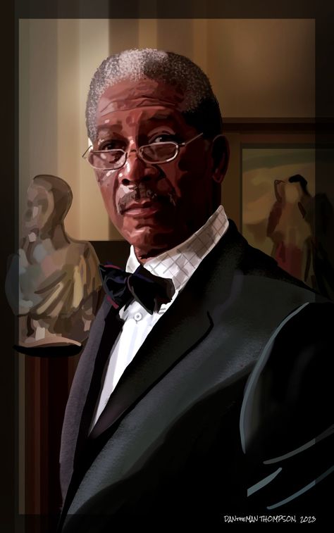 • Morgan Freeman as Lucius Fox, Wayne Enterprises' CEO: Christopher Nolan's Dark Knight Trilogy. Lucius Fox, Dark Knight Trilogy, Dark Kingdom, Wayne Enterprises, Batman Dark, Morgan Freeman, Christopher Nolan, Cultural Events, Dark Knight