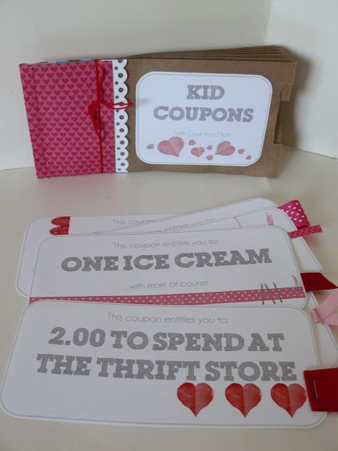 Small Fry & Co. : Valentines Coupon Books for Kids from Mom. Have to remember for next year! Super cute idea using paper bags to make a card holder Valentines For Boys From Mom, Gifts For Parents Anniversary, Coupons For Kids, Coupon Books, 3d Chocolate, Puppy Backpack, Christmas Coupons, Gifts For Parents, Valentine Gifts For Kids