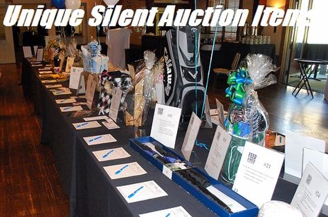 Fundraiser Help: Unique Silent Auction Items & Ideas Silent Auction Donations, Silent Auction Basket, Silent Auction Fundraiser, Auction Donations, Golf Fundraiser, Silent Auction Baskets, Pta Fundraising, Auction Basket, Fun Fundraisers