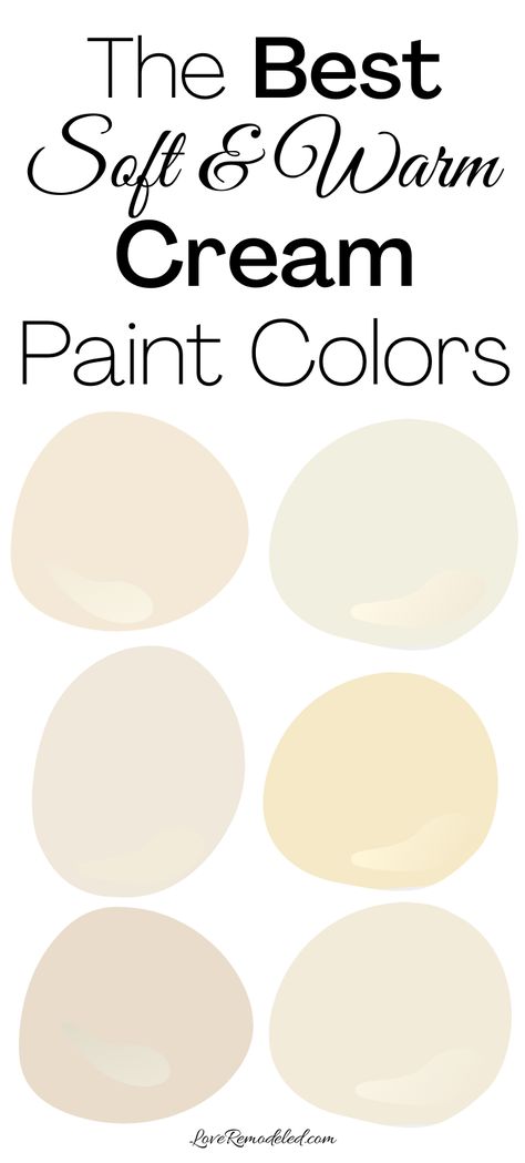 Buttery Cream Paint Colors, Buttery White Paint Colors, Cream Bathroom Paint Colors, Cream Paint Colors 2023, Yellowish Beige Paint, Best Non Yellow Cream Paint, Creamy Vanilla Paint Color, Buttery Beige Paint Color, Behr Warm Cream Paint Colors