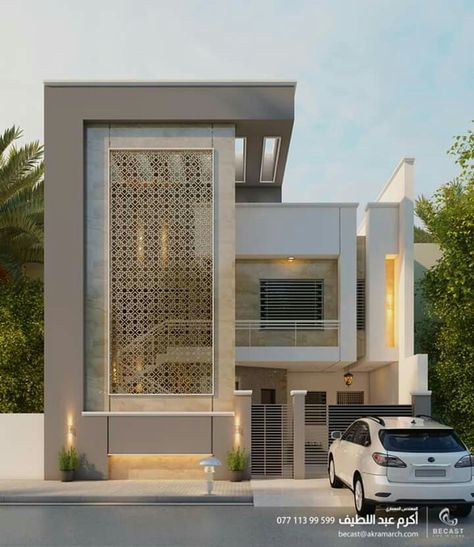 Staircase Elevation, Duplex Elevation, Iranian Design, Apartments Exterior, 3d Floor Plan, House Outer Design, Small House Elevation, House Balcony Design, Residential Building Design