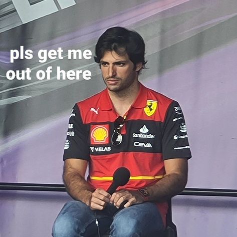 Carlos Sainz Funny Photos, F1 Mood Pics, F1 Reaction Pics Funny, Funny Carlos Sainz, Carlos Sainz Funny Pics, Carlos Sainz Reaction Pic, Carlos Sainz Memeable Face, Carlos Sainz Hot Pics, Formula 1 Reaction Pics