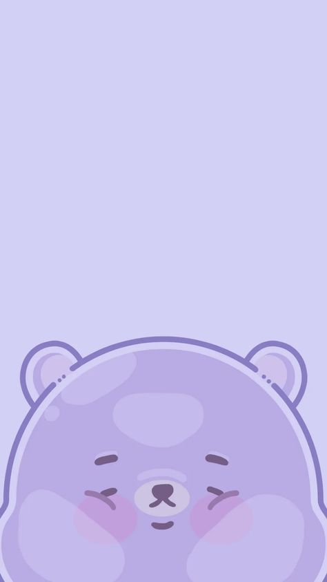 Vayan al canal de tutusfrance 🍦 Kawii Wallpapers Ipad, Cute Purple Wallpapers Ipad, Pastel Violet Wallpaper Iphone, Purple Bear Wallpaper, Cute Aesthetic Wallpaper For Ipad, Cartoon Purple, Purple Bear, Light Purple Wallpaper, Violet Pastel