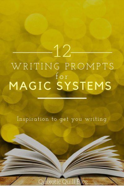 12 Prompts to Create a Magic System - Quixotic Quill Writing Magic, Orson Scott Card, Magic System, Writer Tips, Writing Fantasy, Writers Notebook, Creative Writing Tips, Book Writing Inspiration, Writing Characters