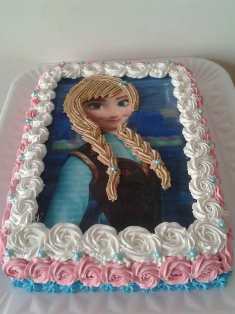 Frozen Sheet Cake, Elsa Birthday Cake, Frozen Birthday Party Cake, Pastel Frozen, Frozen Themed Birthday Cake, Elsa Cake Frozen, Elsa Birthday Party, Bolo Frozen, Elsa Cakes