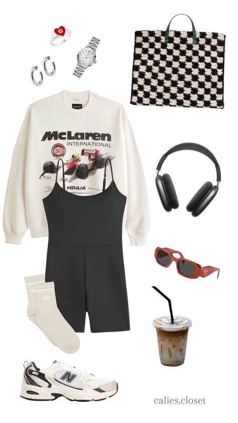 Formula 1 Grand Prix Outfit, F1 Wag Fashion, Go Kart Racing Outfit, Mclaren Outfit Ideas, F1 Women Outfit, F1 Outfit For Women Mclaren, F1 Fashion Women, F1 Girl Outfit, F1 Outfit For Women Ferrari