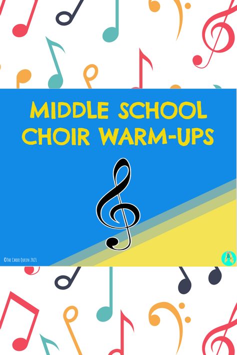 Middle School Choir Lesson Plans, Middle School Choir Classroom Decor, Middle School Choir Games, High School Choir Room Decor, Middle School Choir Classroom, Middle School Music Classroom, Teaching Choir, Choir Warm Ups, Choir Classroom