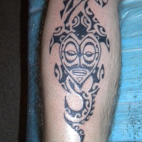 Thigh Tattoo, Polynesian Tattoo, Skull Tattoo, Tatting, Tattoos