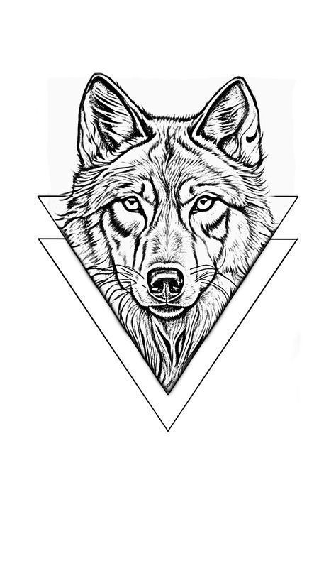 Wolf Minimal Tattoo, Wolf Tattoo Stencil, Wolf Head Tattoo, Wolf Outline, Lion Art Tattoo, Fox Tattoo Design, Wolf Tattoo Sleeve, Knight Tattoo, Minimal Tattoo Design