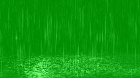 Rain Gif Green Background, Gacha Backgrounds Outside Rain, Green Screen Video Backgrounds Youtube, Rain Green Screen, Green Screen Effects Videos, Gacha Life Green Screen, Youtube Green Screen, Rain Effect, Green Video