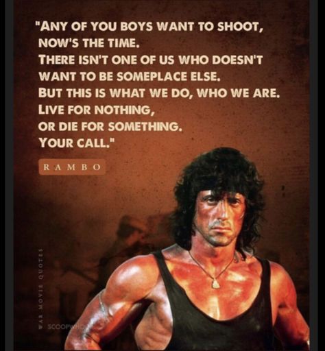 Rambo Quotes, Classic Movie Quotes, Progressive Insurance, Insurance Sales, Farmers Insurance, Jesus Faith, Dental Insurance, Sylvester Stallone, Faith In Love