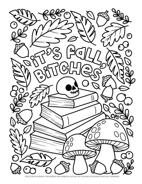 Witchy Potions, Halloween Coloring Sheets, Witch Coloring Pages, Halloween Coloring Book, Detailed Coloring Pages, Adult Colouring Pages, Fall Coloring Pages, Cartoon Coloring Pages, Halloween Coloring Pages