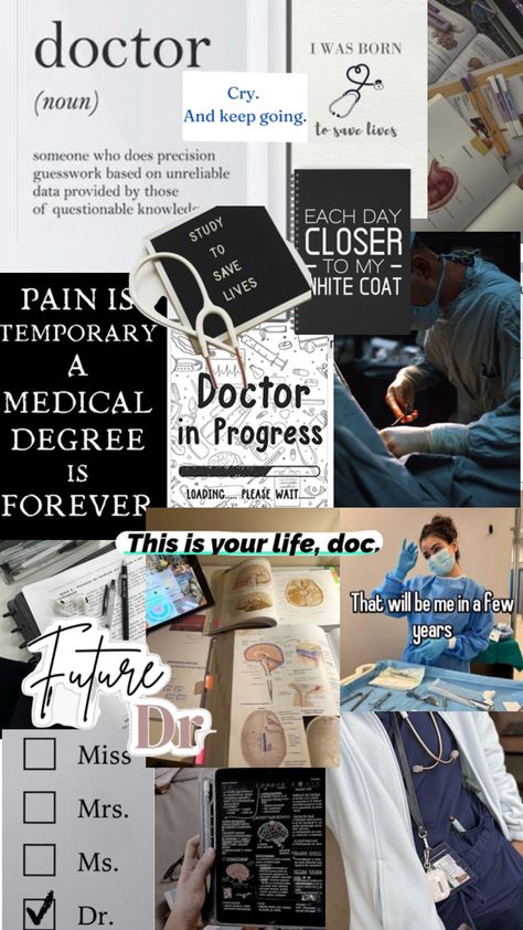 U will become a doctor ✨# med study motivation # study motivation # doctor motivation # motivation Study Motivation To Be A Doctor, Dream Of Becoming A Doctor, Study Motivation Quotes Doctors, Being A Doctor Motivation, Motivation For Being A Doctor, Motivation For Becoming A Doctor, Doctor To Be Wallpaper, Study To Be A Doctor, Studying To Become A Doctor