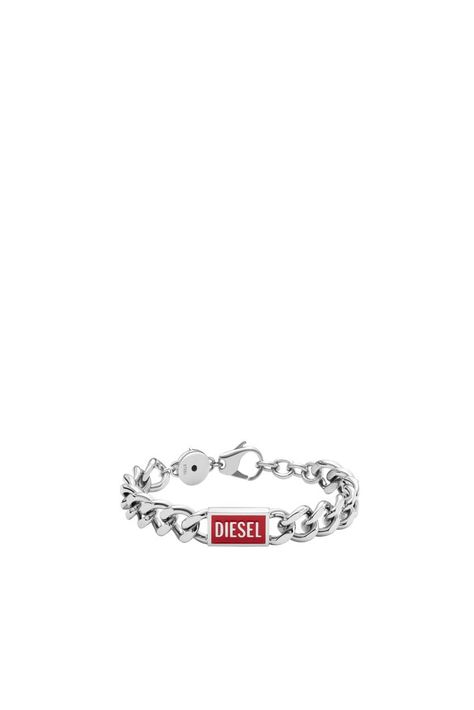 Diesel Jewelry, Diesel Accessories, Diesel Logo, Diesel Clothing, Streetwear Accessories, Diesel Men, Unisex Bracelets, Jewelry Lookbook, Girly Jewelry