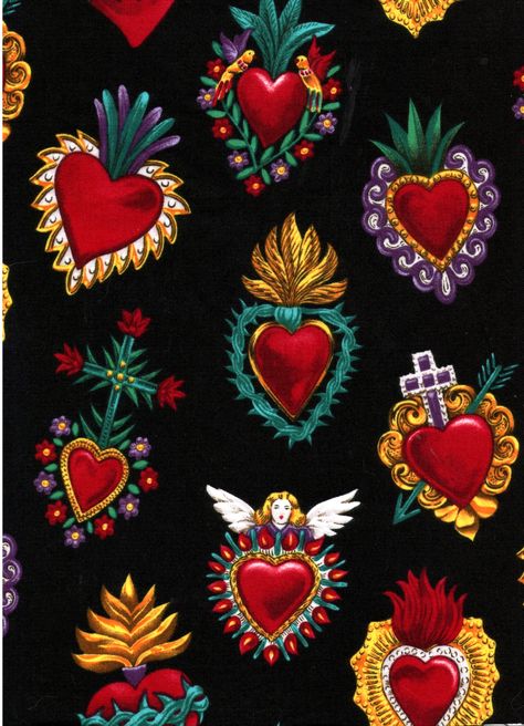 Mexican Calendar, Mexican Heart, Fire Love, Aztec Tattoos, Fire Candle, Mexican Culture Art, Felt Ornaments Patterns, Sacred Hearts, Mexico Design