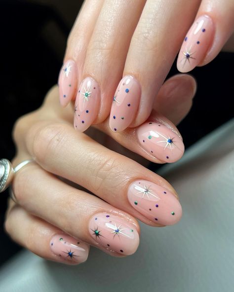 Pink Nail Polish Colors, Polka Dot Nail Designs, Concert Nails, Dot Nail Designs, Polka Dot Nail Art, Dot Nails, Pretty Nail Colors, Dot Nail Art, Polka Dot Nails