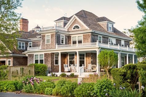 Wood Shingle Siding, 19th Century Mansion, Paint Beach, Chatham Massachusetts, Cape Cod House Exterior, Shingle House, Mansion Exterior, Cape Cod Style House, Shingle Siding