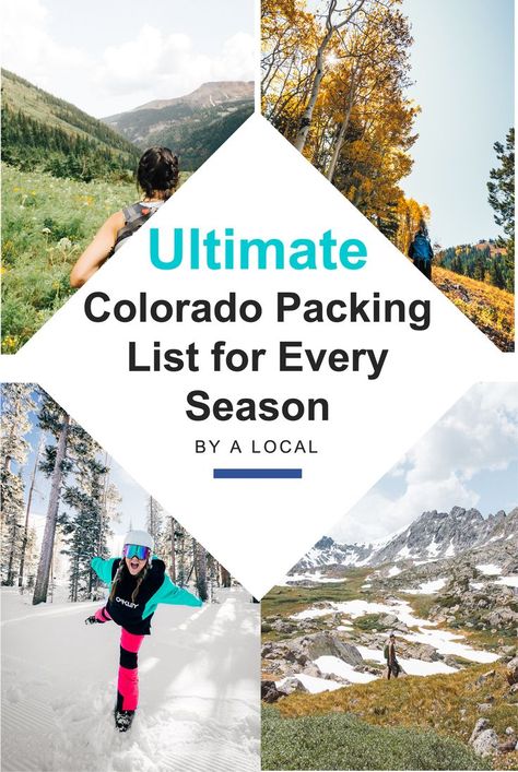 Picture of Colorado seasons Colorado Road Trip Packing List, Denver Colorado September Outfits, Colorado May Outfits, Colorado Hiking Packing List, Durango Colorado Fall Outfits, What To Pack For Colorado In September, What To Pack For Denver Colorado Fall, Denver Packing List Spring, Packing For Colorado Summer